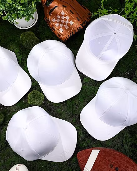 100% Polyester Camouflage Baseball Caps Blank Hats