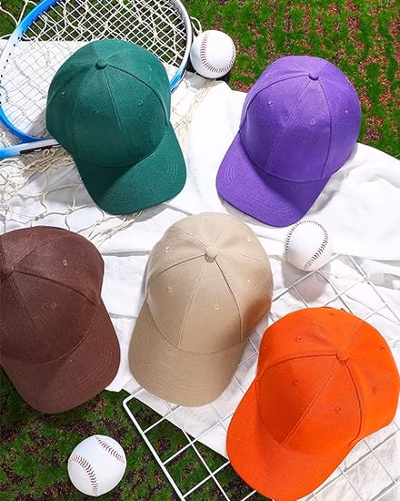 100% Polyester Camouflage Baseball Caps Blank Hats