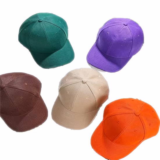 100% Polyester Camouflage Baseball Caps Blank Hats