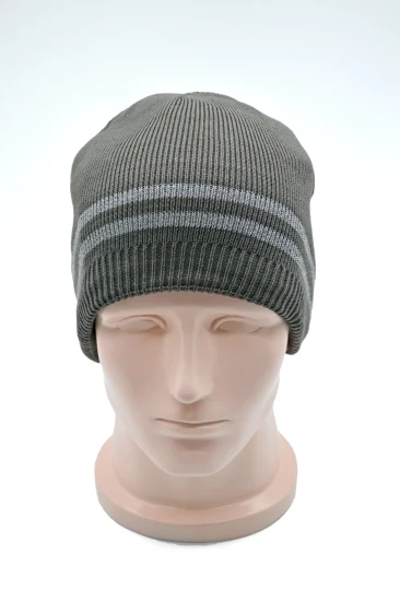 Custom Unisex Winter Fashion Outdoor Warm Fashionable Knitted Slouchy Waterproof Beanies Hat