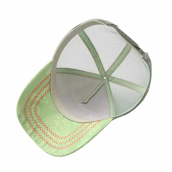 Custom High Quality Canvas Mesh Back Baseball Cap Trucker Hat