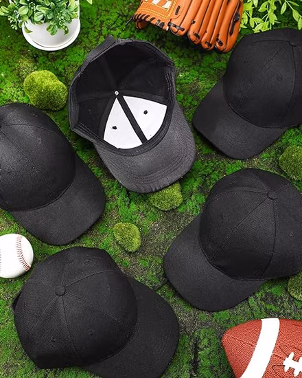 100% Polyester Camouflage Baseball Caps Blank Hats